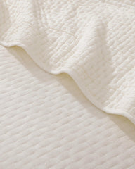 Island Estate Ventura King Quilt Blanket - Ivory