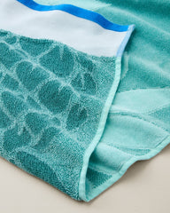 Pineapple Mix Woven Oversized Beach Towel - Multicolor