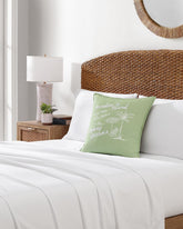 Paradise Found Green Decorative Pillow - Green