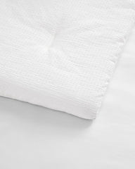 Pebble Texture Reversible 3-Piece King Comforter Set - White