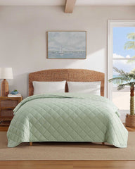 Cool Zone Full/Queen Throw Blanket - Light Green