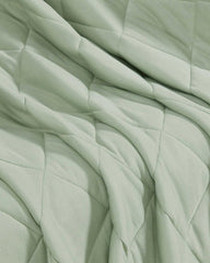 Cool Zone King Throw Blanket - Light Green