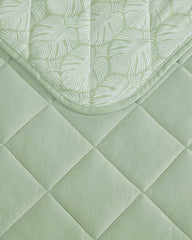 Cool Zone King Throw Blanket - Light Green