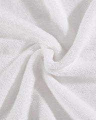 Pineapple Bay 6-Piece Bath Towel Set - White/Lt Beige