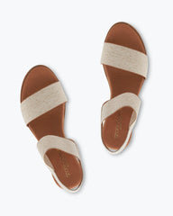 André Assous Neveah Stretch Wedges - Beige