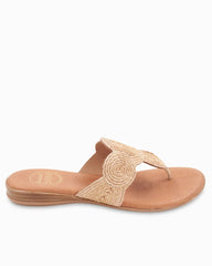 André Assous Nikky Raffia Featherweights Sandals - Natural