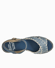 André Assous Calista Chambray Heeled Sandals - Chambray
