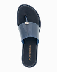 André Assous Naama Navy Jelly Sandals - Navy