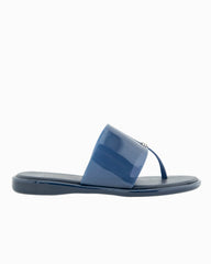 André Assous Naama Navy Jelly Sandals - Navy