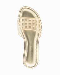 André Assous Nabil Jelly Sandals - Platino