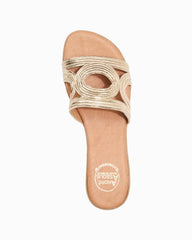 André Assous Nira Featherweights Sandals - Platino