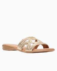 André Assous Nira Featherweights Sandals - Platino