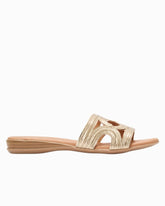 André Assous Nira Featherweights Sandals - Platino