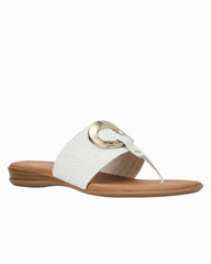 André Assous Nixi Featherweights Sandals - White