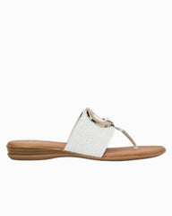 André Assous Nixi Featherweights Sandals - White
