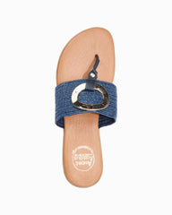 André Assous Nixi Featherweights Sandals - Navy