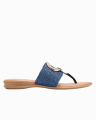 André Assous Nixi Featherweights Sandals - Navy