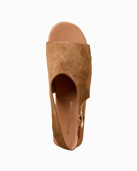 André Assous Oona Suede Clogs - Cuero