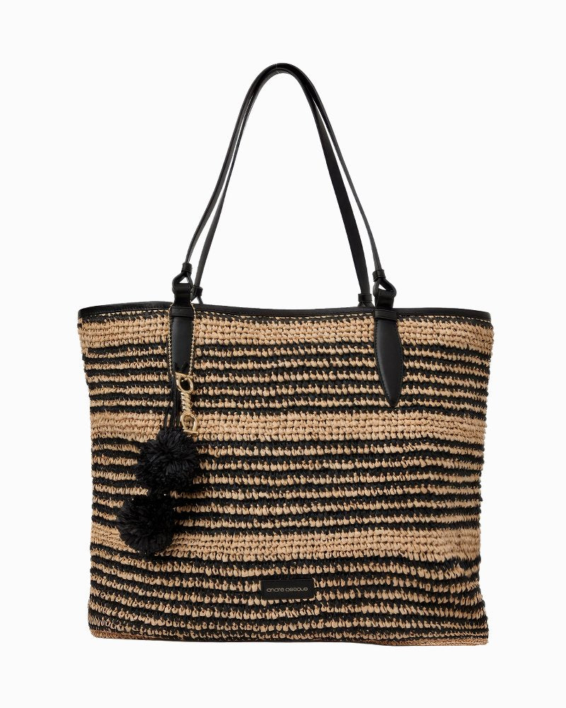 André Assous Carina Tote - Natural/Black