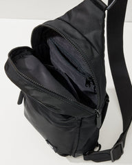 Willesden Black Sling Bag - All Black