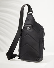 Willesden Black Sling Bag - All Black