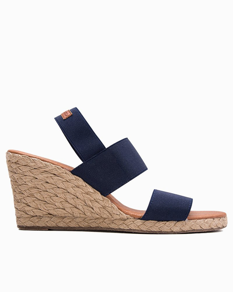 André Assous Allison Wedges - Navy