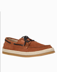 André Assous Allen Brick Suede Boat Shoes - Brick