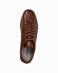 André Assous Manuel Leather Lace-Up Shoes - Cognac
