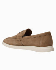 André Assous Ricardo Mink Suede Loafers - Mink