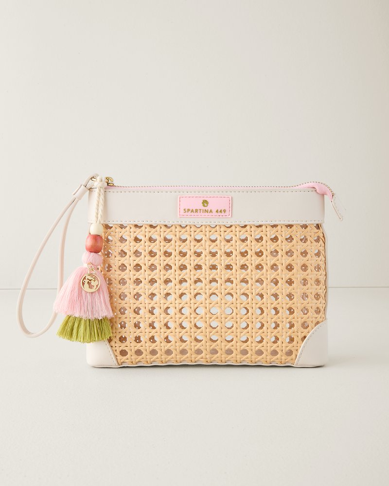 Spartina Splash Cane Castillo Tropical Wristlet - Castillo Tropical