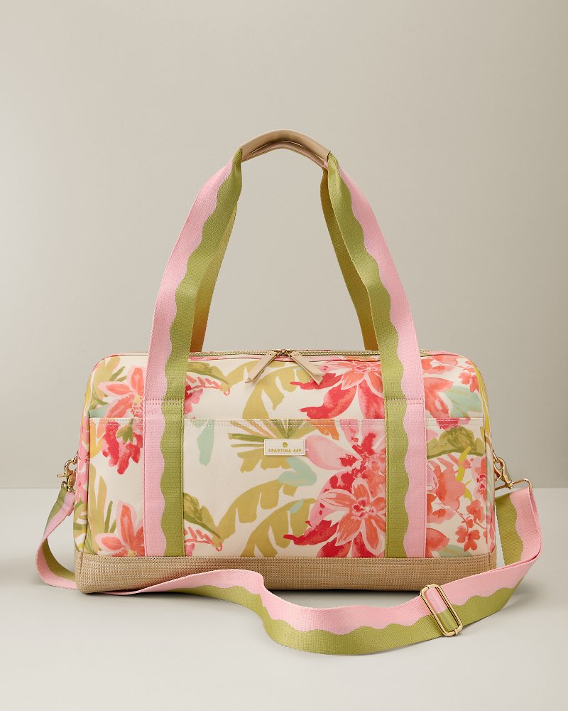 Spartina Green Tropical Weekender Bag - Castillo Tropical