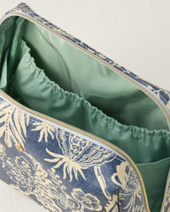 Spartina Flagler Blue Large Cosmetic Pouch - Flagler Blue