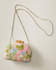 Spartina Minaudiere Seawall Bird Clutch - Light Beige