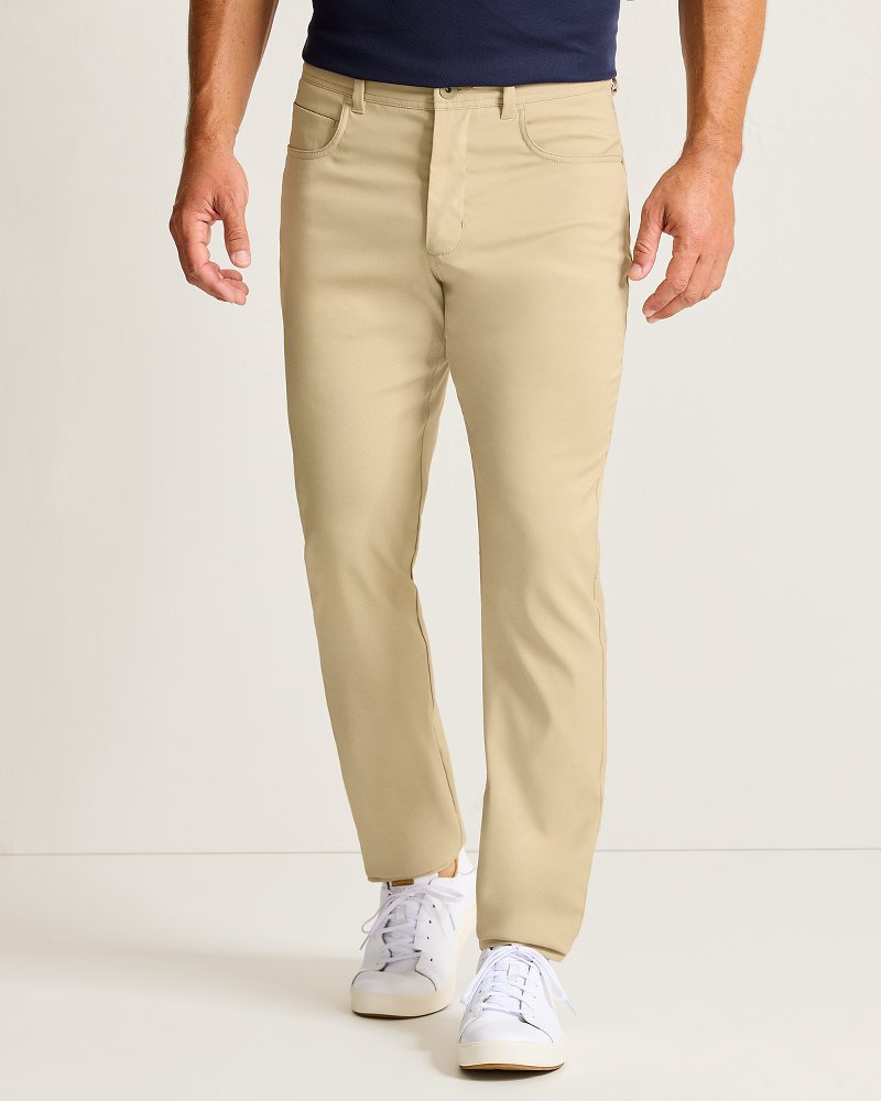 Big & Tall IslandZone Performance 5-Pocket Pants - Stone Khaki