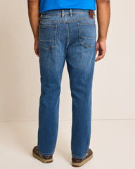 Big & Tall Indigo Palms Jeans - Med Indigo Wash