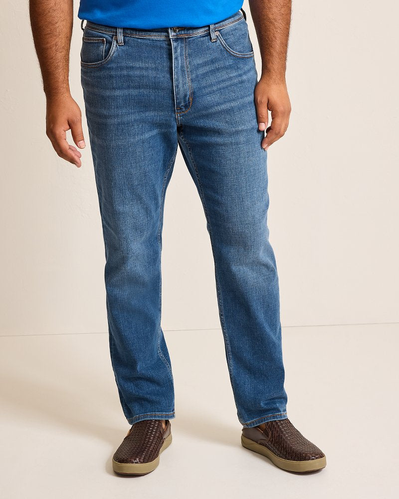 Big & Tall Indigo Palms Jeans - Med Indigo Wash