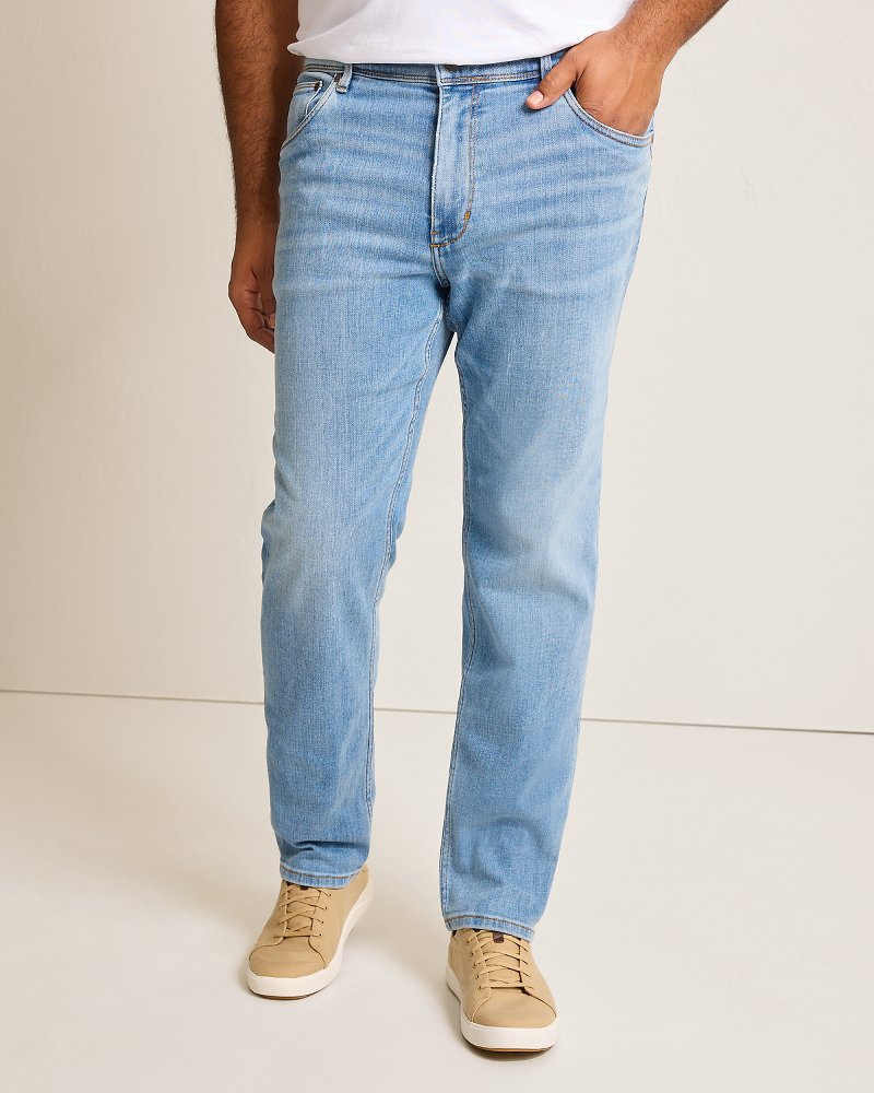 Big & Tall Indigo Palms Jeans - Light Indigo Wash