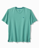 Big & Tall New Bali Skyline V-Neck T-Shirt - Azure Water