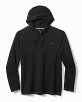 Big & Tall Bali Beach Long-Sleeve Hoodie - Black