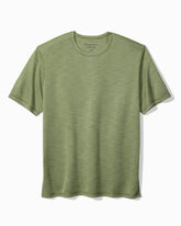 Big & Tall Paradise Isles IslandZone Short-Sleeve Shirt - Dusty Thyme