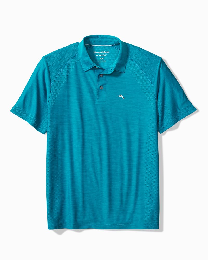 Big & Tall Palm Coast Pro IslandZone Polo - Voyager Blue