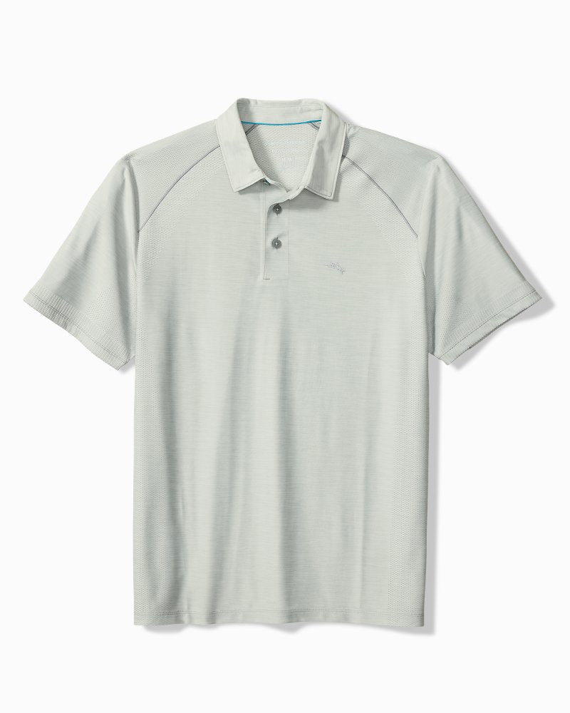 Big & Tall Palm Coast Pro IslandZone Polo - Summer Grey