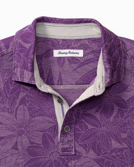 Big & Tall Santiago Paradise Polo - Deep Grape