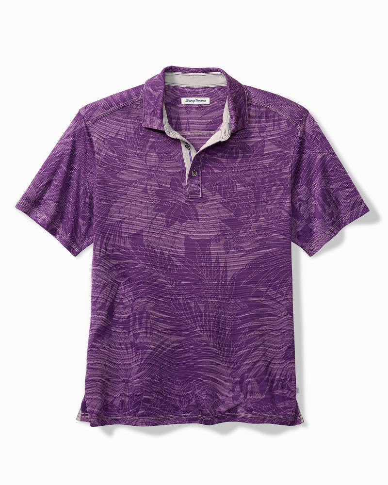 Big & Tall Santiago Paradise Polo - Deep Grape