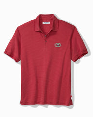 Big & Tall NFL Bay Stripe IslandZone Polo - san_francisco_49ers