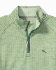 Big & Tall Palm Pro Half-Zip IslandZone Sweatshirt - Tropical Fern