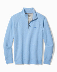 Big & Tall North Port Half-Zip Sweatshirt - Big Sky Blue Heather