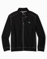Big & Tall Montego Beach Full-Zip Sweatshirt - Black