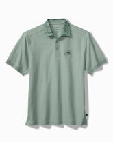 Big & Tall Emfielder Palms IslandZone Polo - Aquifer Heather
