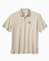 Big & Tall Emfielder Palms IslandZone Polo - Abbey Stone Heather